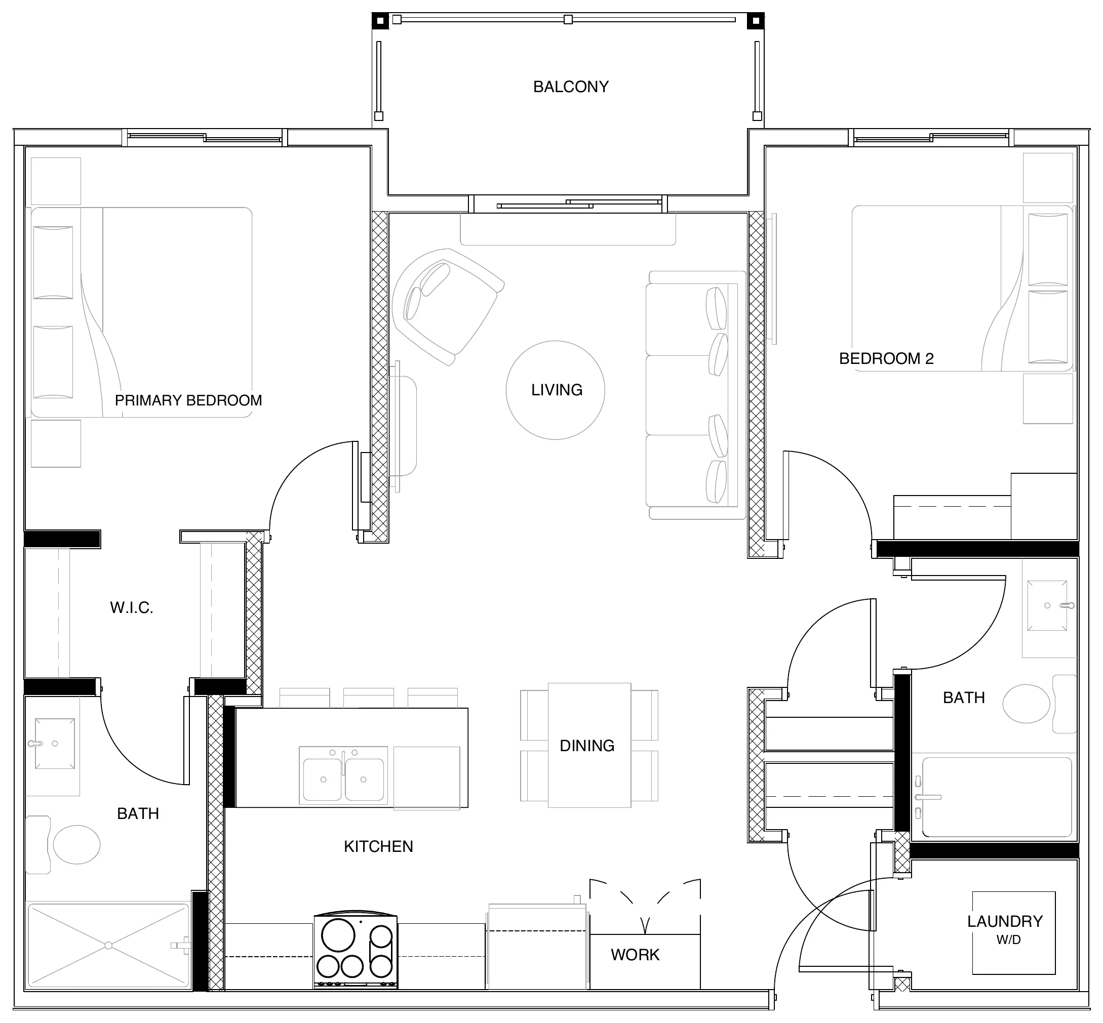 Keystone (Plan B) floor plan